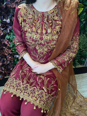 TAHERA CHIFFON OUTFIT